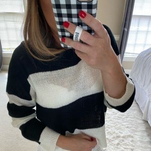 Wild fable striped summer sweater